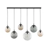 Lampa Wisząca ESME Mix Szklane Klosze 6xE27 130cm * TK Lighting Outlet