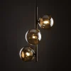 Lampa Wisząca ESTERA Brązowy Szklane Klosze 3xG9 * TK Lighting Online