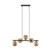 Lampa Wisząca ESTERA Brązowy Szklane Klosze 5xG9 * TK Lighting Discount