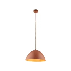 Lampa wisząca FARO ceglasta 1xE27 34 cm * TK Lighting Clearance
