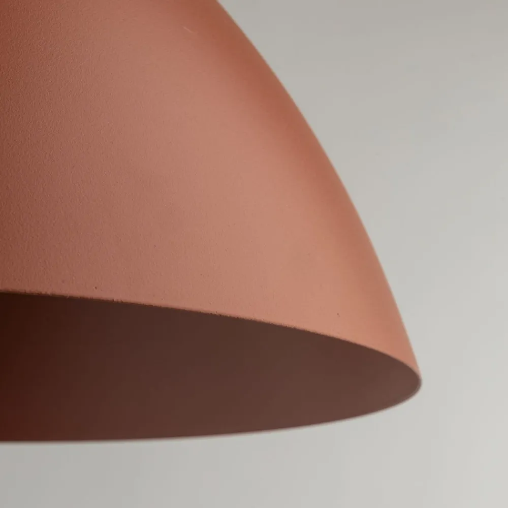 Lampa wisząca FARO ceglasta 1xE27 34 cm * TK Lighting Clearance