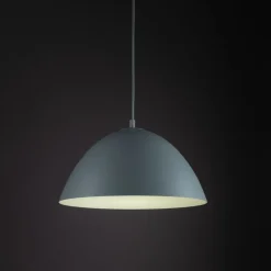 Lampa Wisząca FARO Miętowy Metalowy Klosz 1xE27 34cm * TK Lighting Sale