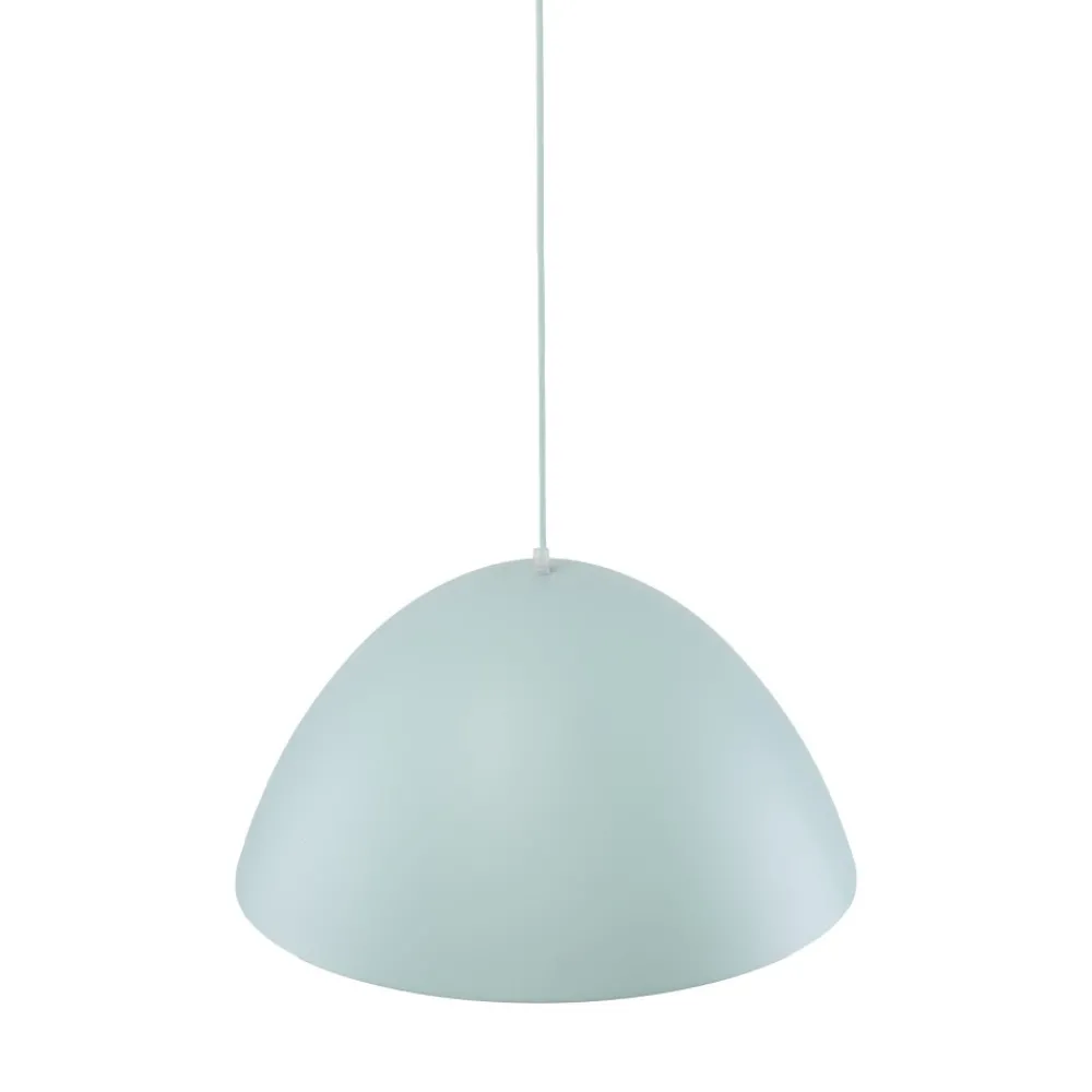 Lampa Wisząca FARO Miętowy Metalowy Klosz 1xE27 50cm * TK Lighting