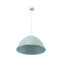 Lampa Wisząca FARO Miętowy Metalowy Klosz 1xE27 50cm * TK Lighting