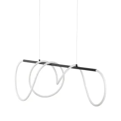 Lampa wisząca FLEXI czarna 1xLED 45W 4000K * TK Lighting Hot
