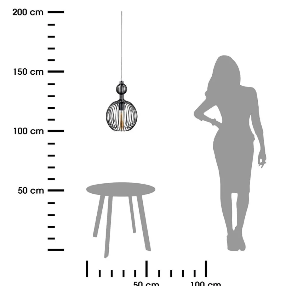 Lampa wisząca Flutto Nera * Bodek Sale