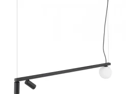 Lampa wisząca FOURTY czarna 2xGU10 1xG9 * Nowodvorski Outlet