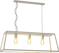 Lampa Wisząca FRAME Beżowy 3xE27