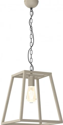 Lampa Wisząca FRAME Beżowy 1xE27 30cm * Luminex Discount