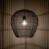 Lampa Wisząca HAITI Czarny Abażur 1x27 50cm * Nowodvorski Clearance