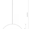 Lampa Wisząca HEMISPHERE L Czarny Złoty Metalowy Klosz 4xGX53 50cm * Nowodvorski Discount