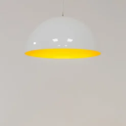 Lampa Wisząca HEMISPHERE S Biały Złoty Metalowy Klosz 1xGX53 33cm * Nowodvorski Online