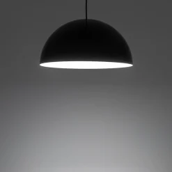 Lampa Wisząca HEMISPHERE S Czarny Biały Metalowy Klosz 1xGX53 33cm * Nowodvorski Hot