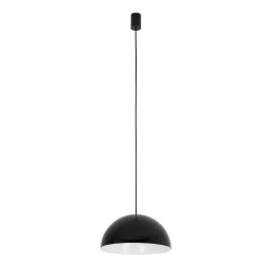 Lampa Wisząca HEMISPHERE S Czarny Biały Metalowy Klosz 1xGX53 33cm * Nowodvorski Hot