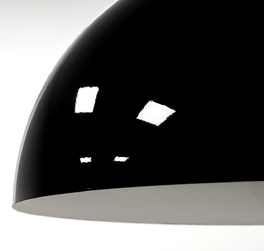 Lampa Wisząca HEMISPHERE S Czarny Biały Metalowy Klosz 1xGX53 33cm * Nowodvorski Hot