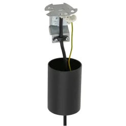 Lampa Wisząca HEMISPHERE S Czarny Biały Metalowy Klosz 1xGX53 33cm * Nowodvorski Hot