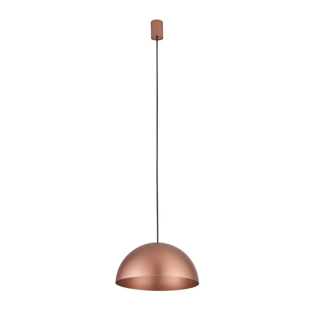 Lampa Wisząca HEMISPHERE S Miedziany Metalowy Klosz 1xGX53 33cm * Nowodvorski Best