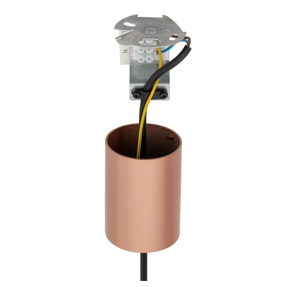 Lampa Wisząca HEMISPHERE S Miedziany Metalowy Klosz 1xGX53 33cm * Nowodvorski Best