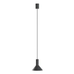 Lampa Wisząca HERMANOS A Czarny 1xGU10 18cm * Nowodvorski