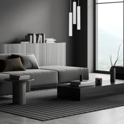 Lampa Wisząca HUDSON Biały Koło 3xGU10 * Eko-light Clearance