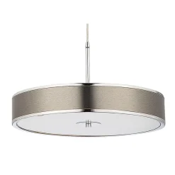 Lampa Wisząca JAZZ Srebrny Biały 5xE14 48 cm * Jupiter