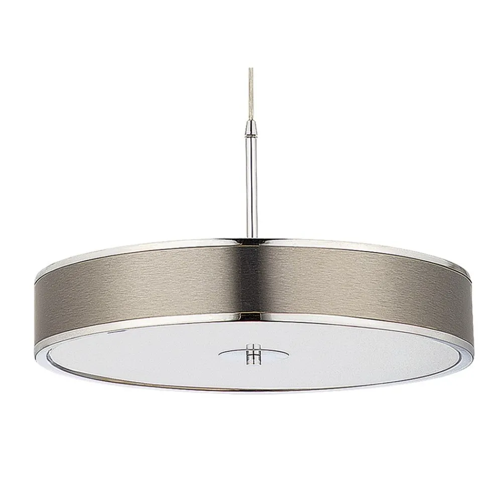 Lampa Wisząca JAZZ Srebrny Biały 5xE14 48 cm * Jupiter