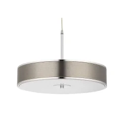 Lampa Wisząca JAZZ Srebrny Biały 3xE14 40 cm * Jupiter