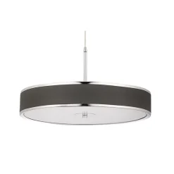 Lampa Wisząca JAZZ Srebrny Szary 5xE14 48 cm * Jupiter Online