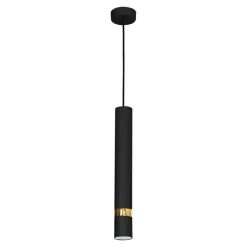Lampa wisząca JOKER Czarny Złoty 1xGU10 * Eko-light Discount