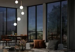 Lampa wisząca KARO klosz kula 1xG9 * Nowodvorski Clearance