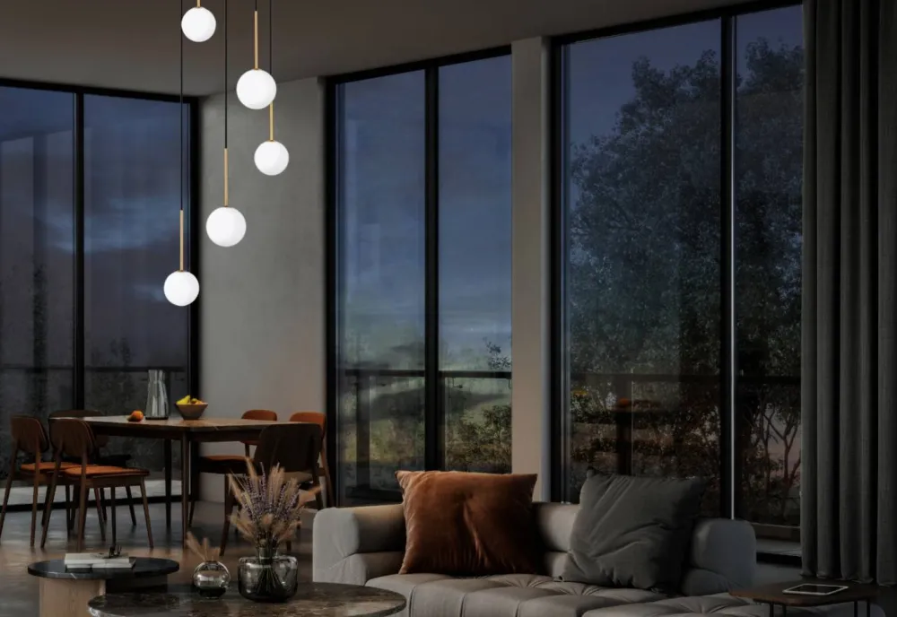 Lampa wisząca KARO klosz kula 1xG9 * Nowodvorski Clearance