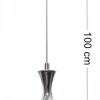 Lampa wisząca klosz z kryształkami Crystal VII 1xE27 * HowHomely Outlet