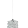 Lampa wisząca kryształowy klosz Crystal IV 1xE27 * HowHomely Clearance