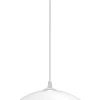 Lampa Wisząca KUCHNIA Biały Klosz z Tworzywa 1xE27 41cm * Luminex Clearance
