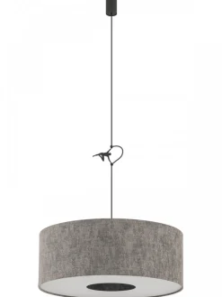 Lampa wisząca LAGO M szara 1xE27 * Nowodvorski Hot