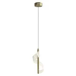 Lampa wisząca LARGO Złota 10W LED 4000K * Eko-light Discount