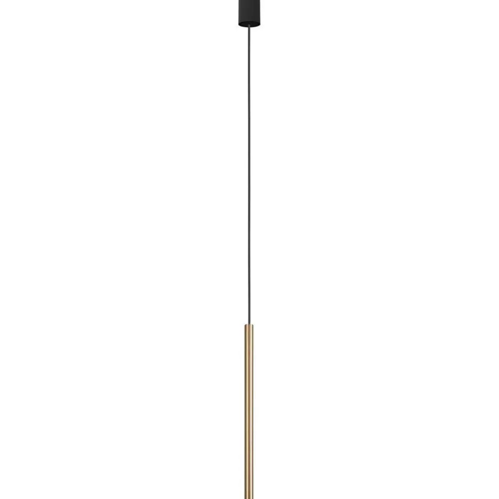 Lampa wisząca LASER 49cm czarny/złoty G9 * Nowodvorski Best