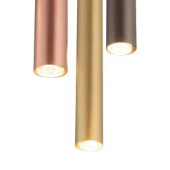 Lampa wisząca LASER 100cm złoty 1xG9 * Nowodvorski Hot