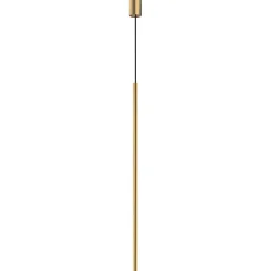 Lampa wisząca LASER 100cm złoty 1xG9 * Nowodvorski Hot
