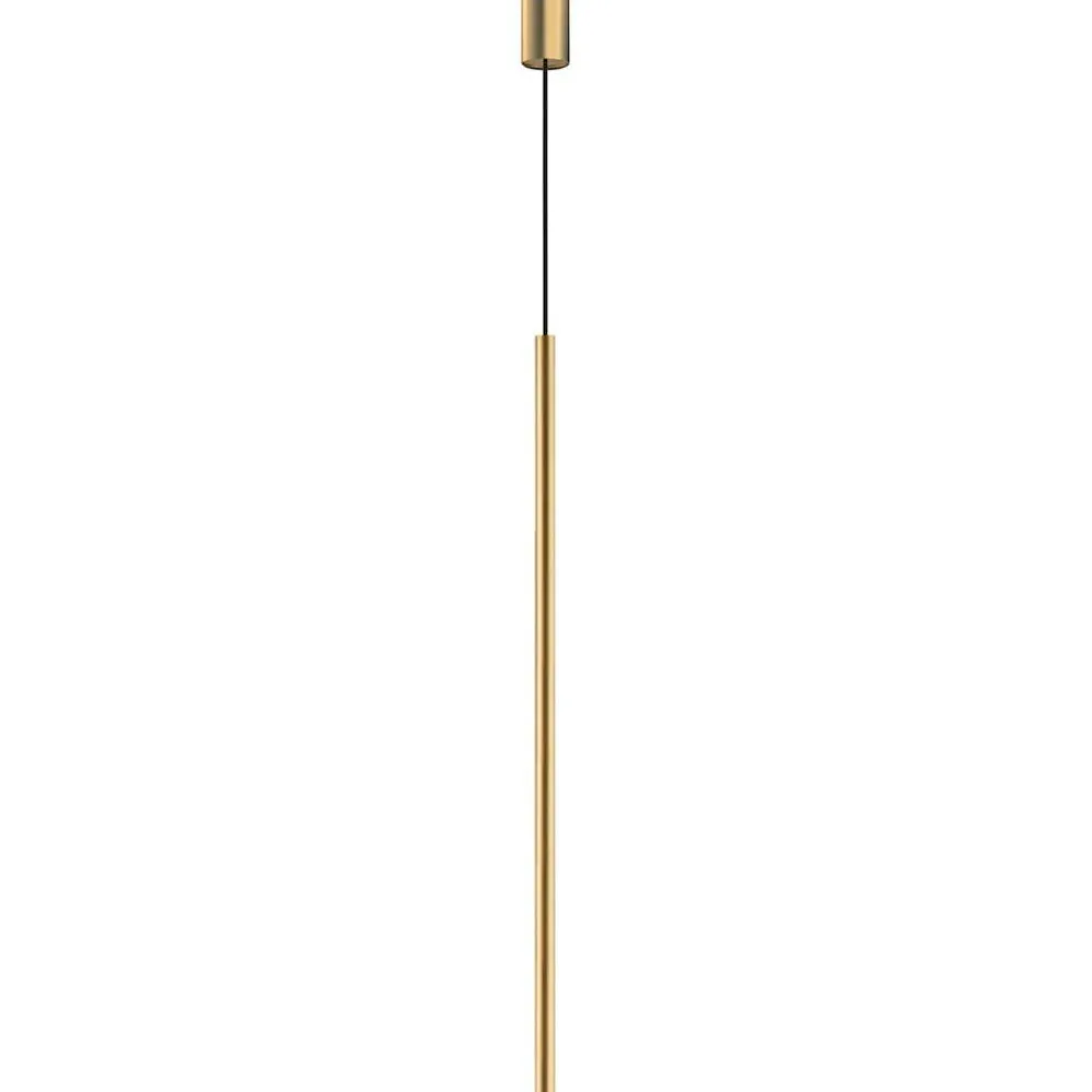 Lampa wisząca LASER 100cm złoty 1xG9 * Nowodvorski Hot