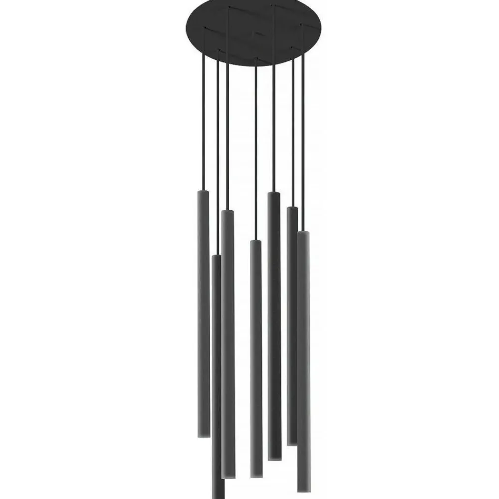 Lampa wisząca LASER czarny 7xG9 * Nowodvorski Clearance