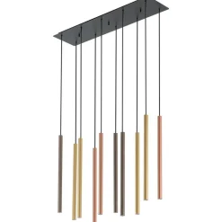 Lampa wisząca LASER multikolor 10xG9 * Nowodvorski Clearance