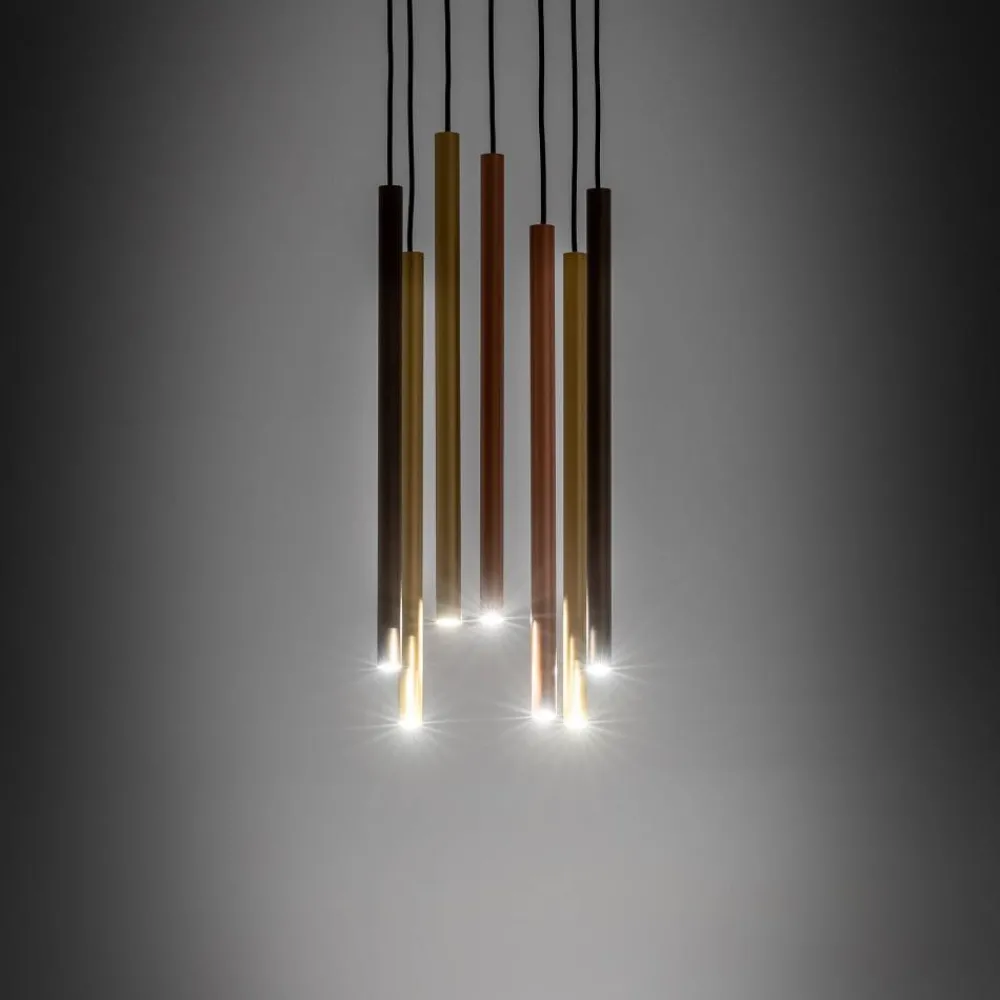 Lampa wisząca LASER multikolor 10xG9 * Nowodvorski Clearance