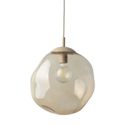 Lampa wisząca LAVA L sabia beżowa 1xE27 * TK Lighting Hot