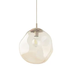 Lampa wisząca LAVA L sabia beżowa 1xE27 * TK Lighting Hot
