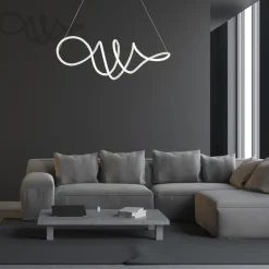 Lampa wisząca LOCA WHITE 56W LED * Eko-light Best