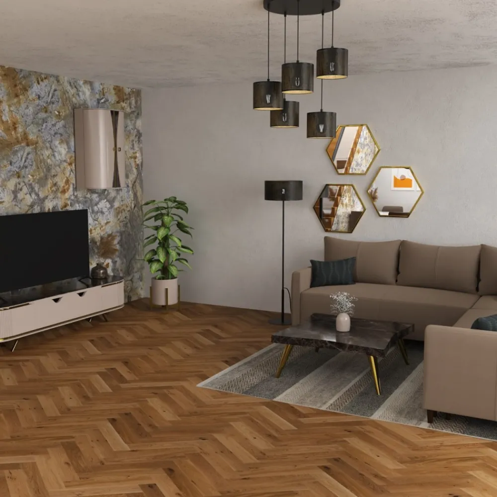 Lampa Wisząca LOFT SHADE Czarny Złoty Klosz z Tworzywa 5xE27 * Luminex Hot