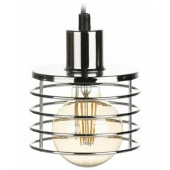 Lampa wisząca LondonStyle 12 cm srebrna * HowHomely Discount