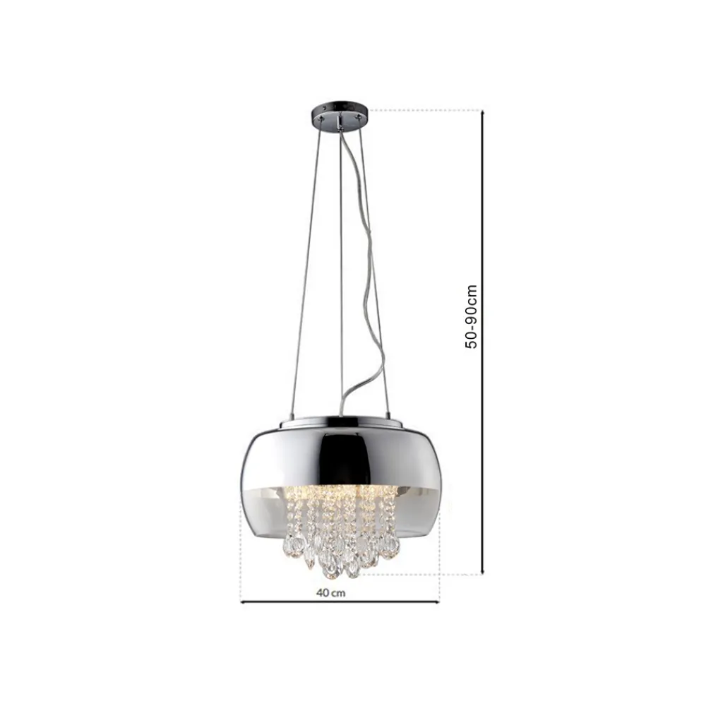 Lampa Wisząca LUNA 3xE14 LED * Eko-light Clearance