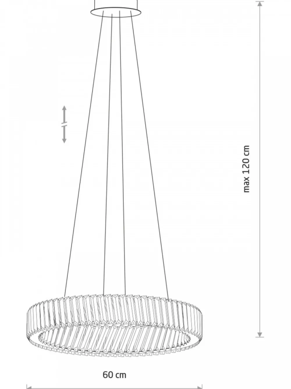 Lampa wisząca LUXORA LED 30W 3000K * Nowodvorski Sale